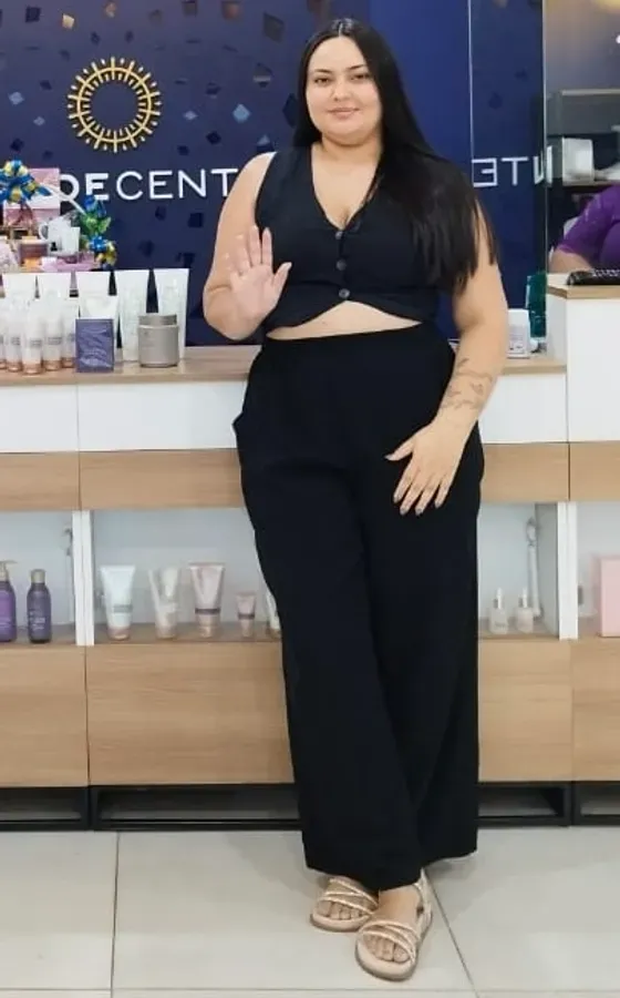 Gabi antes do acompanhamento