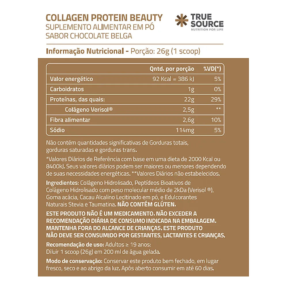 Proteina Collagen Protein 450g - true source - 450G -