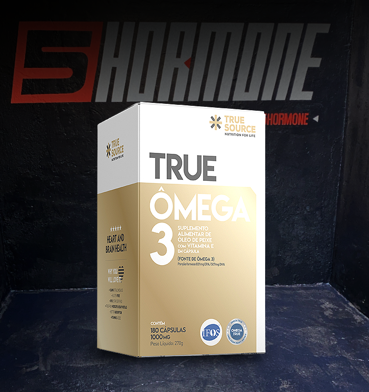 Ômega 3 true com vitamina e (60 cápsulas) - true source