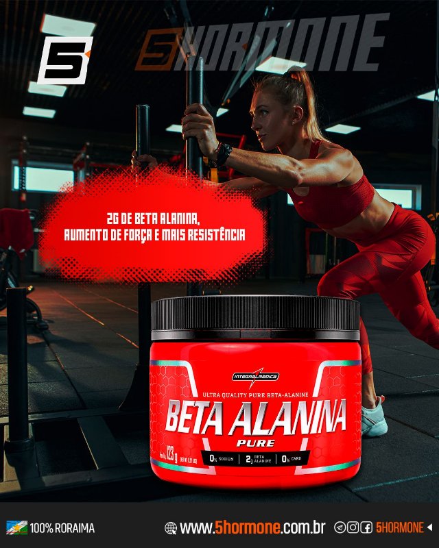 Beta Alanina (123g) - Integralmédica