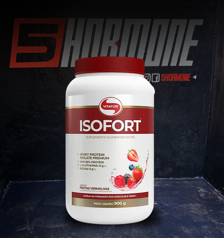Whey Isofort - 900G -  Vitafor