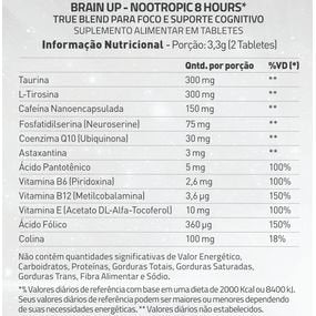Nootrópico brain up - 60 tabletes - True Source
