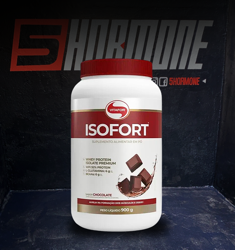 Whey Isofort - 900G -  Vitafor