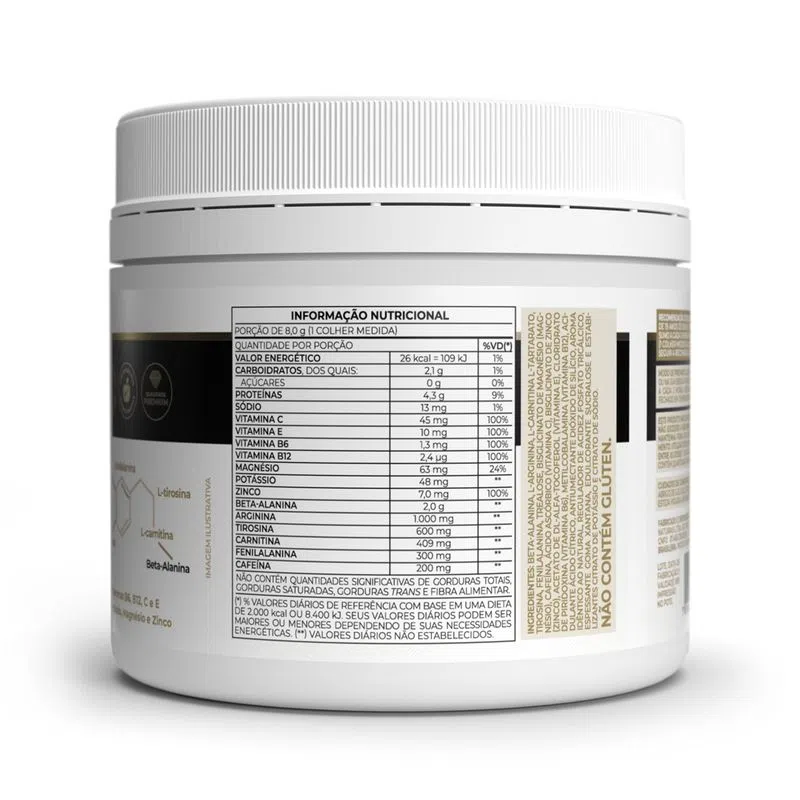 Combo Ativação Máxima de Força e Crescimento Muscular Acelerado: V-Fort Ultra - 240g limão-Vitafor+ Whey fort 3W