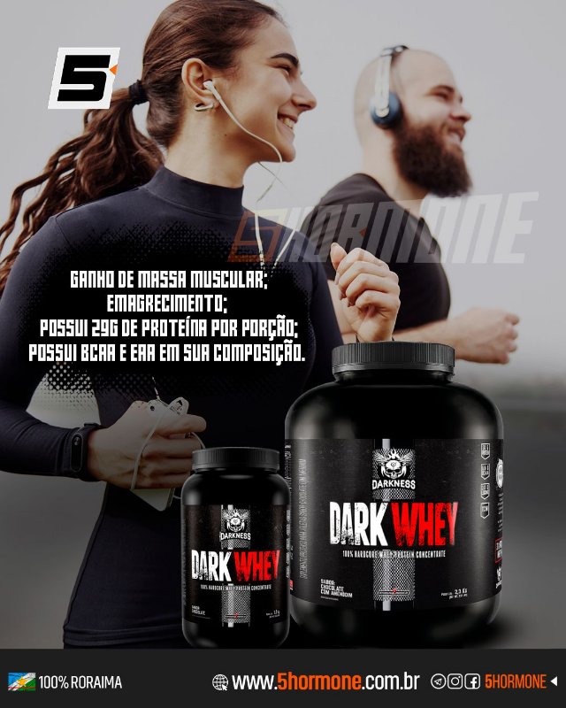 Dark whey darkness (2,3kg) - Integral médica