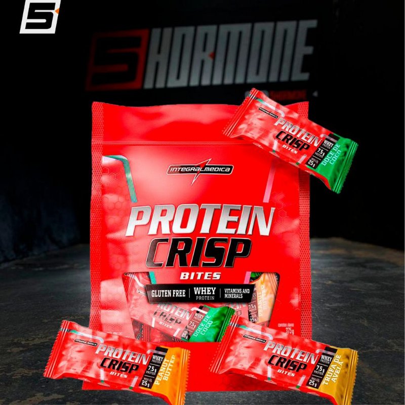 CAIXA PROTEIN CRISP BAR (12 UNIDADES) - INTEGRALMEDICA